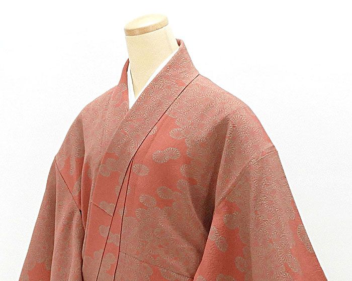 楽天市場】小紋 正絹 辻村寿三郎 ジュサブロー 菊花模様 小紋