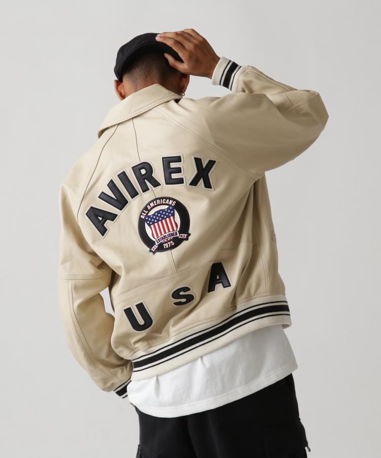 楽天市場】AVIREX 公式通販｜LIGHT SIGNATURE VARSITY JACKET/ライト