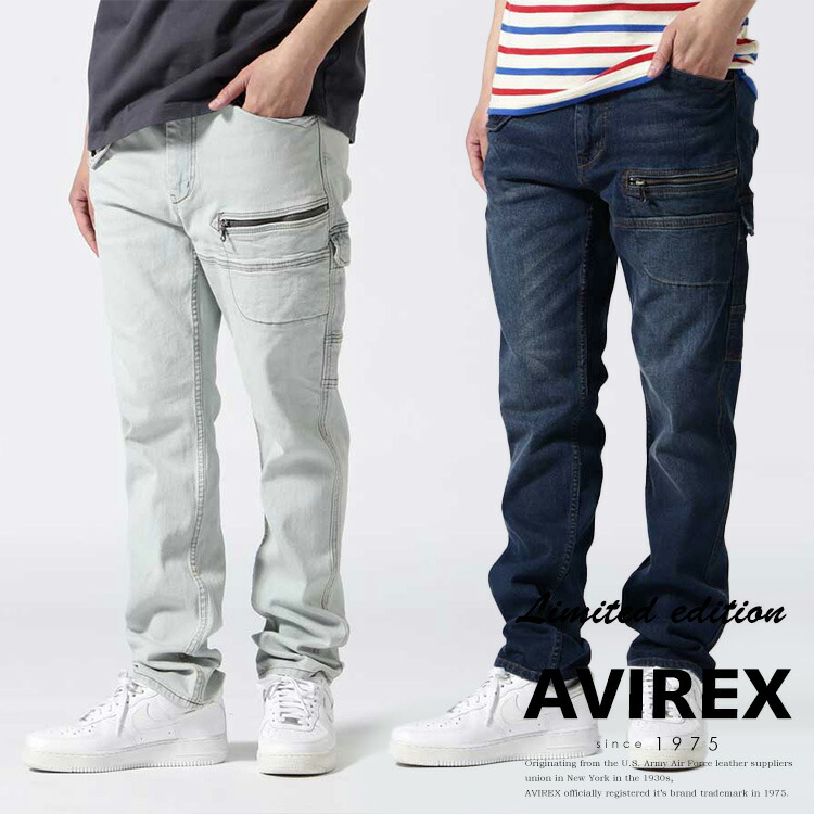 楽天市場】AVIREX 公式通販｜《直営店限定》STRETCH DENIM POCKET