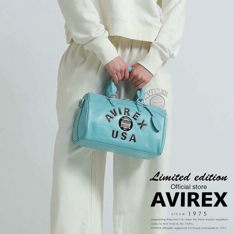 楽天市場】AVIREX 公式通販｜《直営店別注》VARSITY MINI DUFFEL BAG