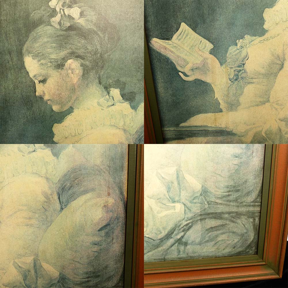 楽天市場】ジャン・オノレ・フラゴナール / 「読書する娘」複製画 美人