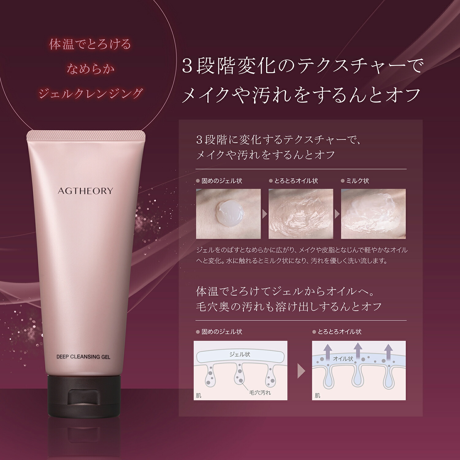 楽天市場】クレンジング｜エイジーセオリー ディープクレンジング