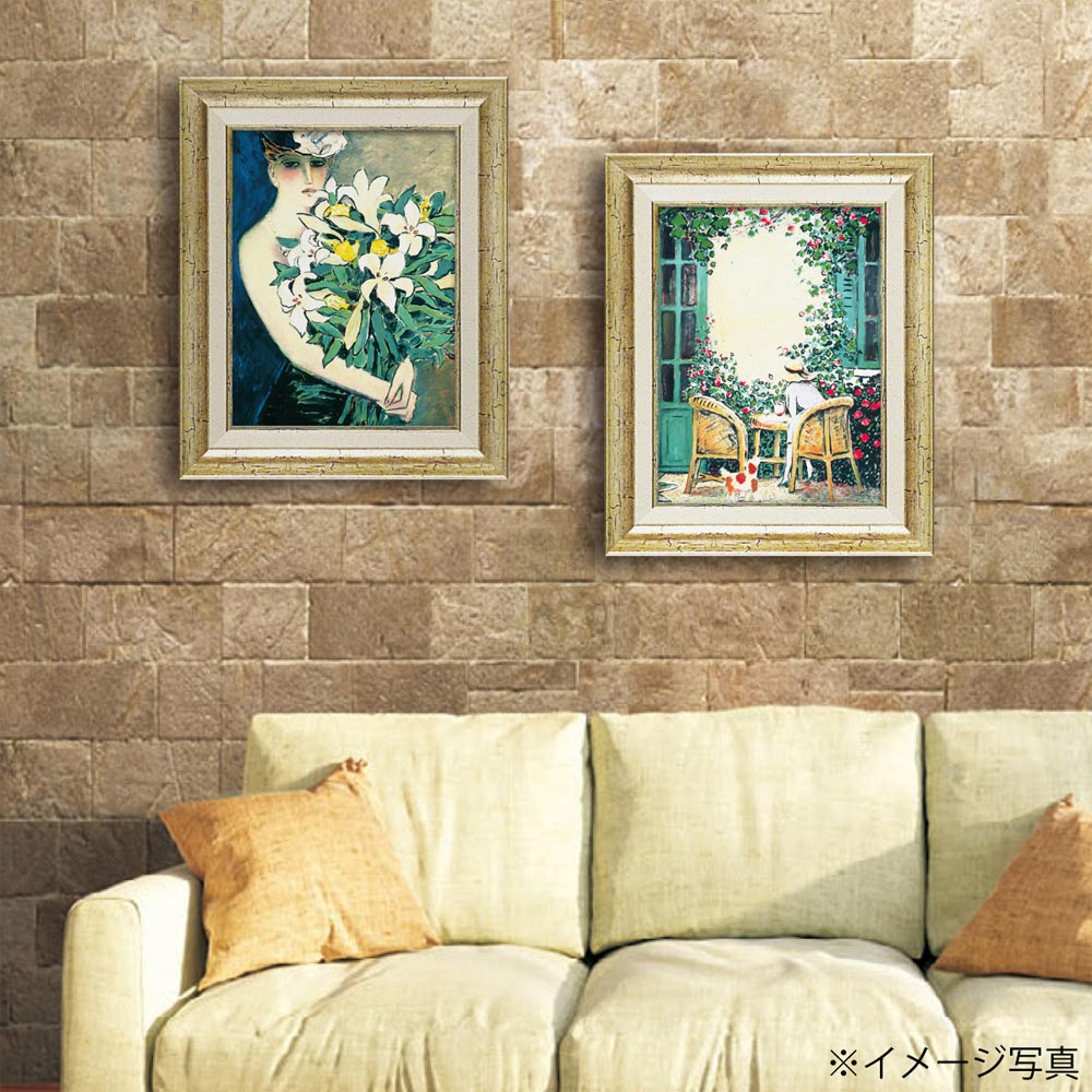 楽天市場】【スーパーSALE10％OFF】絵画 カシニョール「ユリ」 額入り