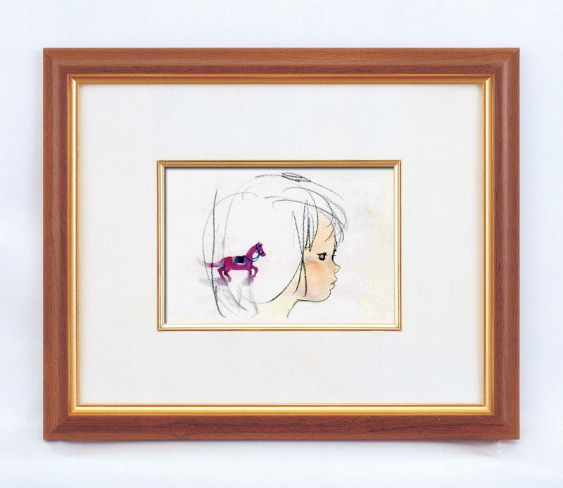 楽天市場】アートフレーム いわさきちひろインチ額ヨコ/インテリア 額