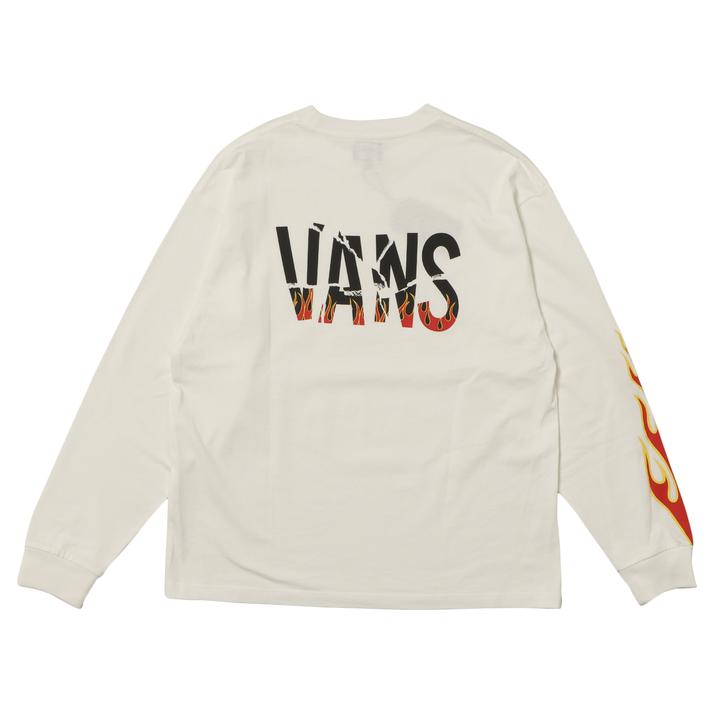 楽天市場】【VANS】 ヴァンズ M Flames Punk Logo L TEE ロング