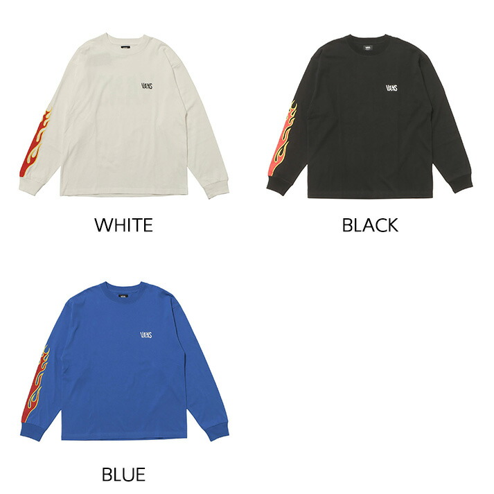 楽天市場】【VANS】 ヴァンズ M Flames Punk Logo L TEE ロング