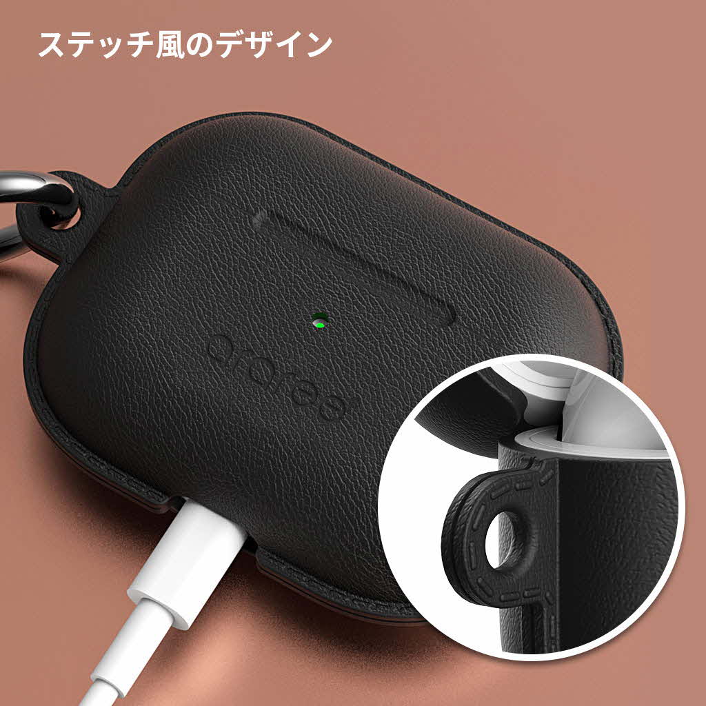 楽天市場】Airpods Pro 第2世代 USB-C ケース 第1世代 カラビナ付き