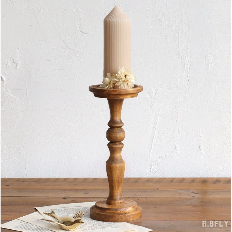 楽天市場】キャンドルスタンド ヴィンテージ風 ビンテージテイスト