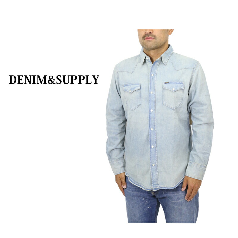 楽天市場】デニム&サプライ ラルフローレン メンズ デニムウエスタン