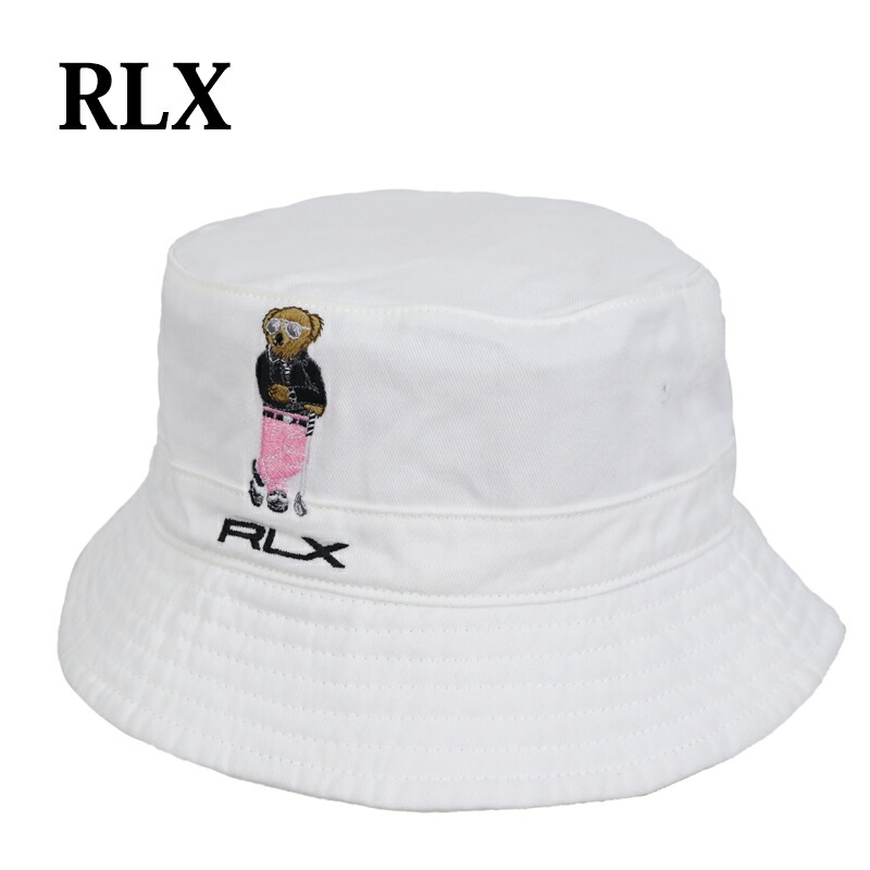 楽天市場】RLX ラルフローレン ポロベアー刺繍 コットン バケット