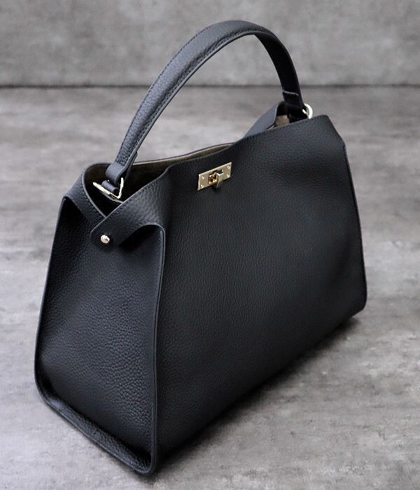 楽天市場】本革 ショルダーバッグ ハンドバッグ レディース 2way 黒