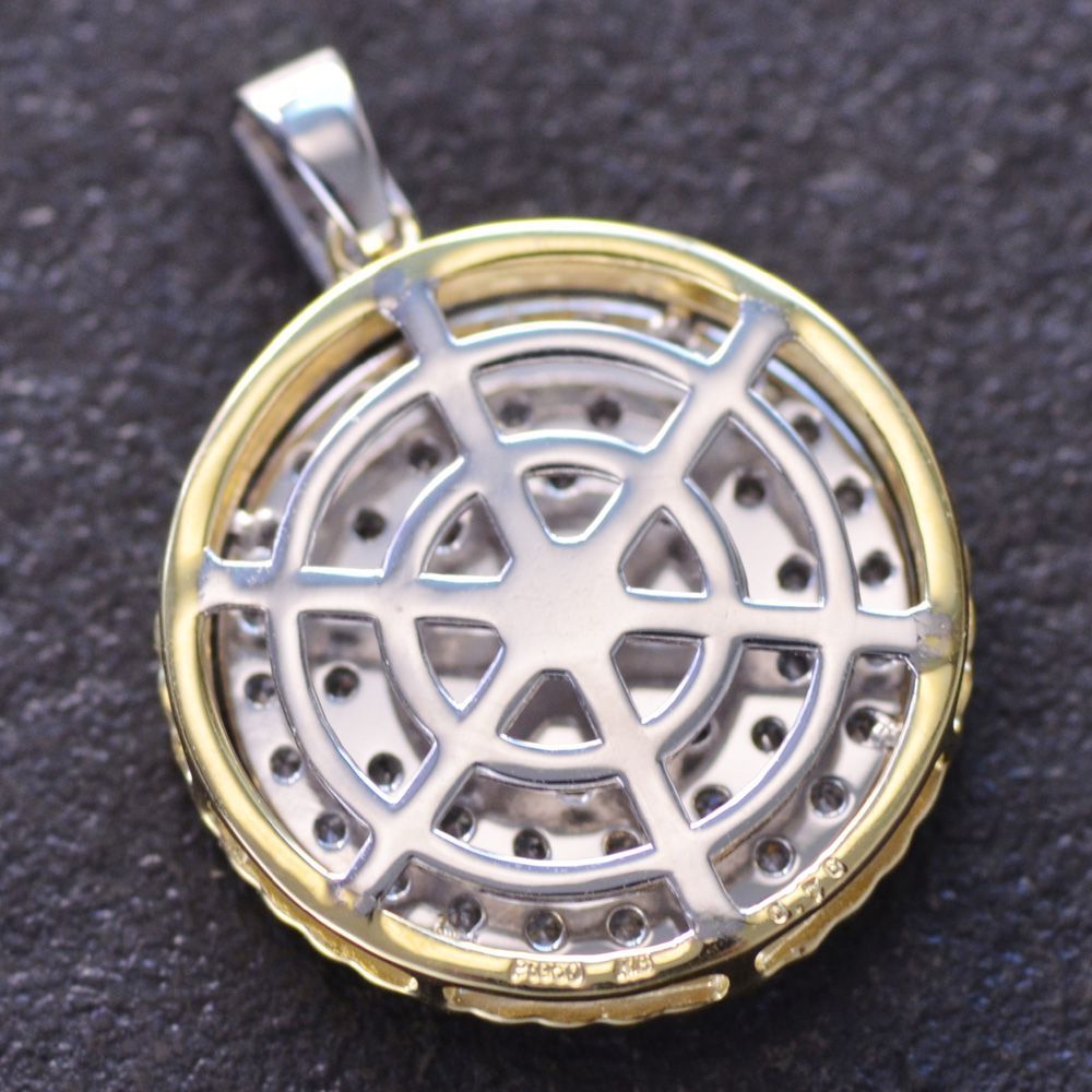 楽天市場】ペンダントトップ メンズ 18金 K18 18K プラチナ