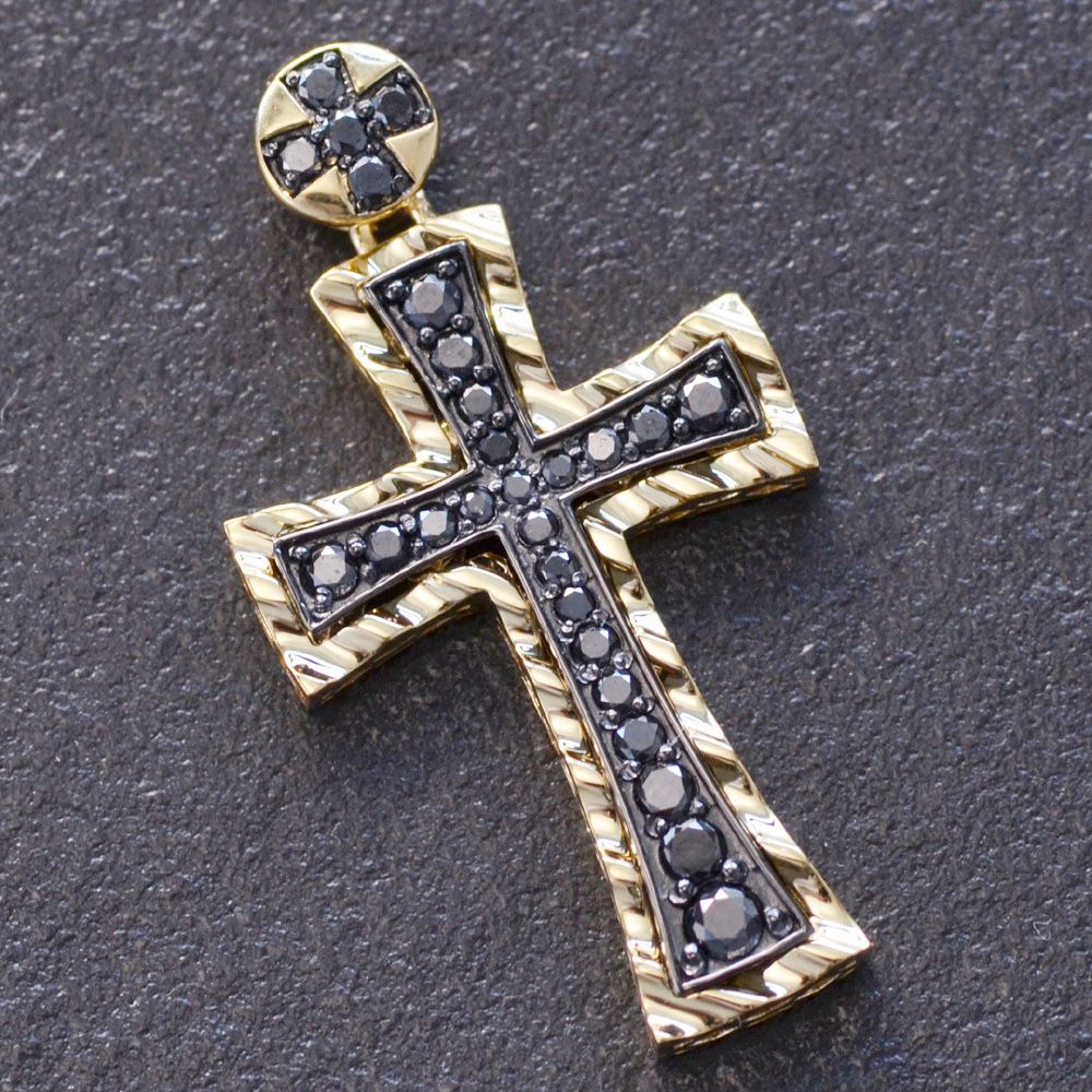 楽天市場】ペンダントトップ メンズ 18金 K18 18K ブラック