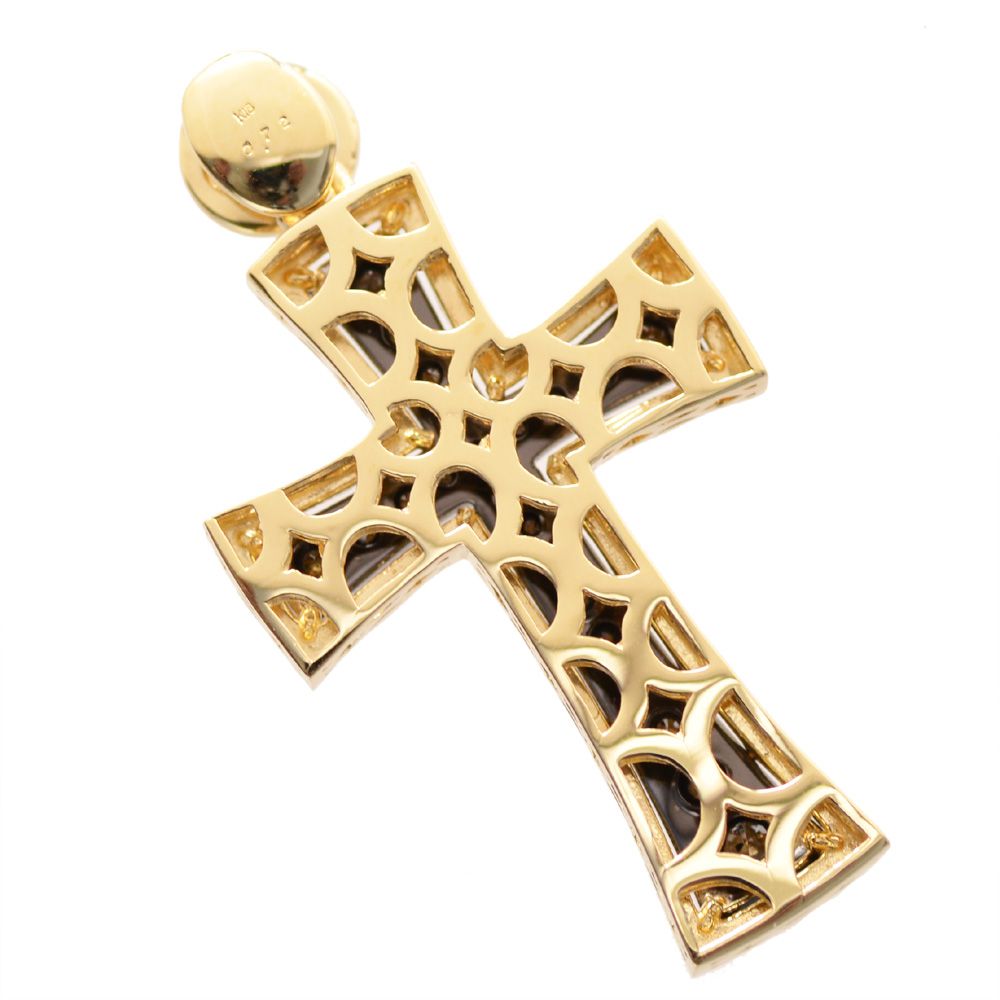 楽天市場】ペンダントトップ メンズ 18金 K18 18K ブラック