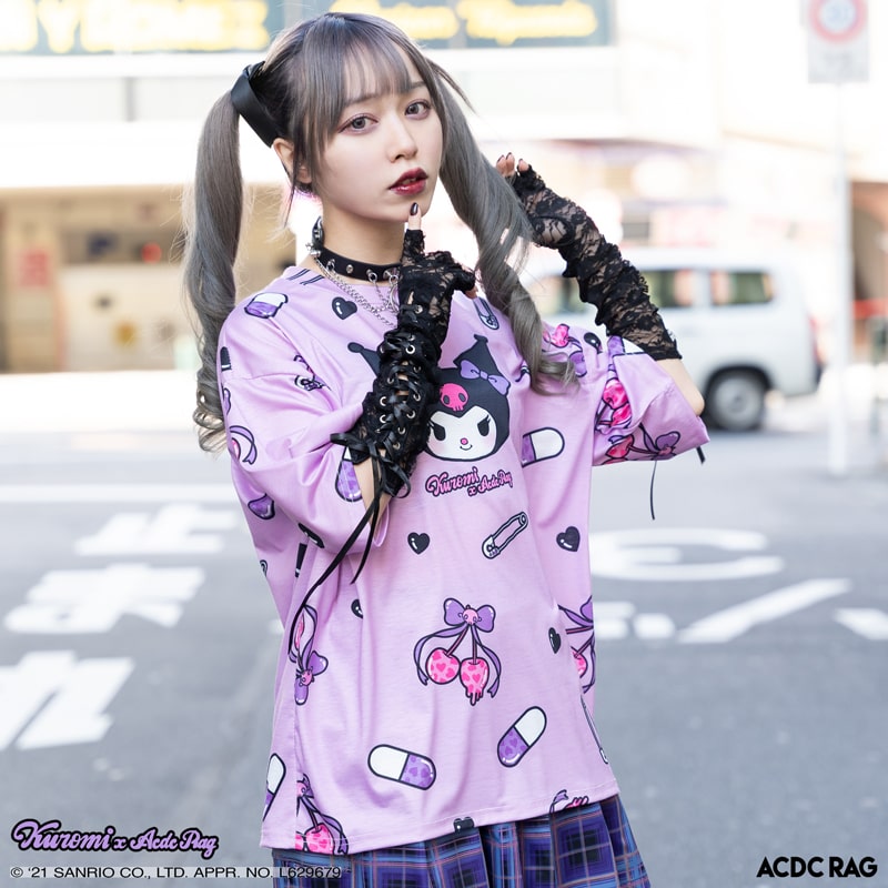 楽天市場】クロミ Tシャツ 半袖 原宿 原宿系 病みかわいい 病みかわ