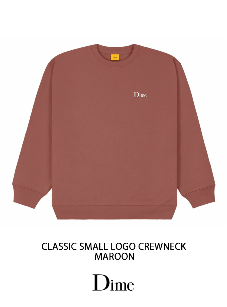 楽天市場】Dime ダイム スウェット CLASSIC SMALL LOGO CREWNECK