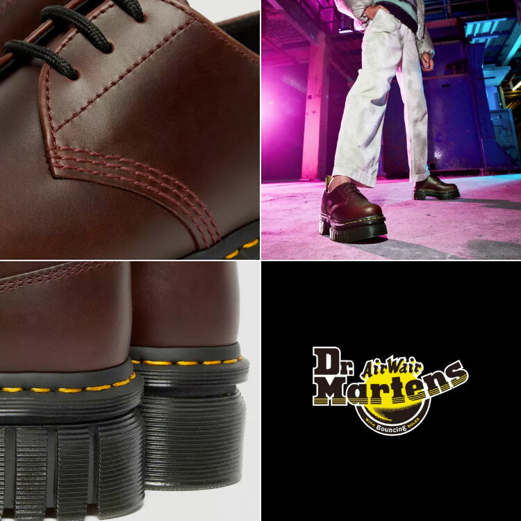 楽天市場】Dr.Martens ドクターマーチン レザーシューズ AUDRICK 3 EYE