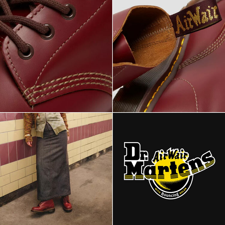 楽天市場】Dr.Martens ドクターマーチン 8ホールブーツ レザーブーツ