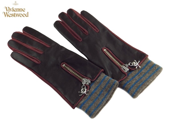 楽天市場】ヴィヴィアン 手袋 レザーの通販