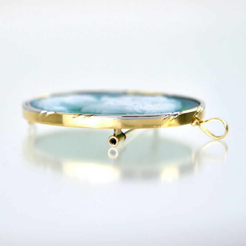 楽天市場】カメオ ブローチ ペンダントトップ 2WAY アクセサリー