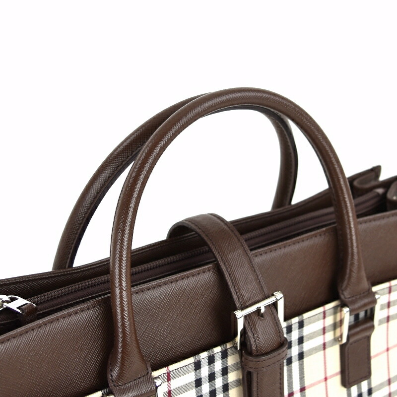 楽天市場】バーバリー バッグ レディース レザー ファブリック ノバ