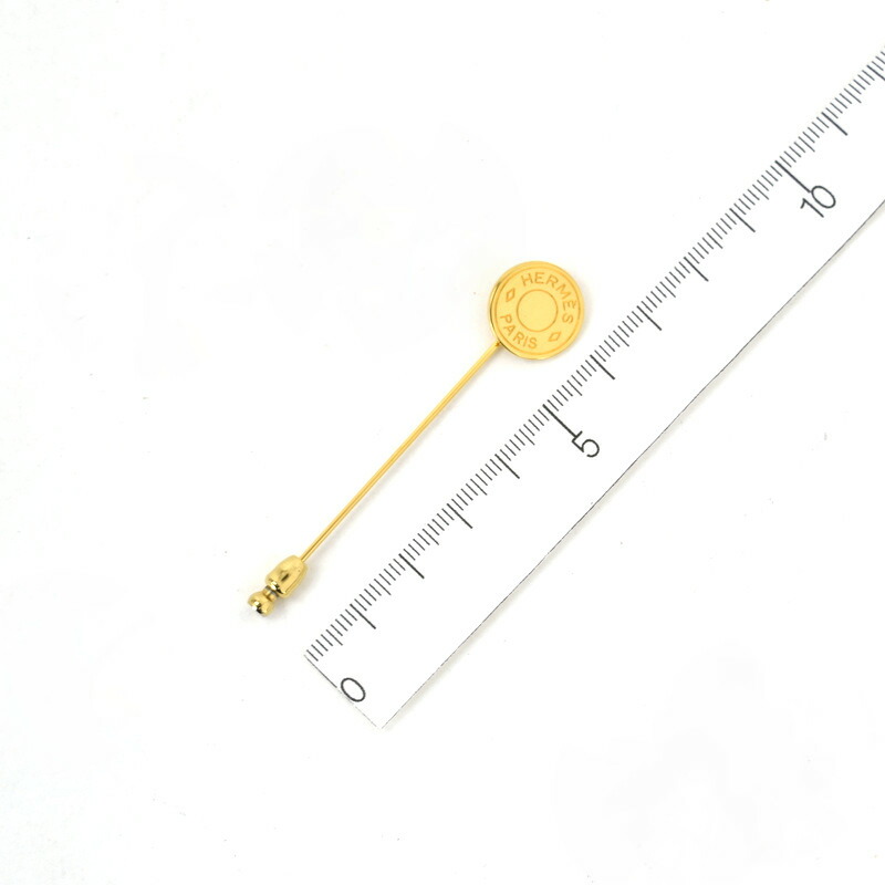 楽天市場】エルメス ピンブローチ レディース GP ゴールドカラー