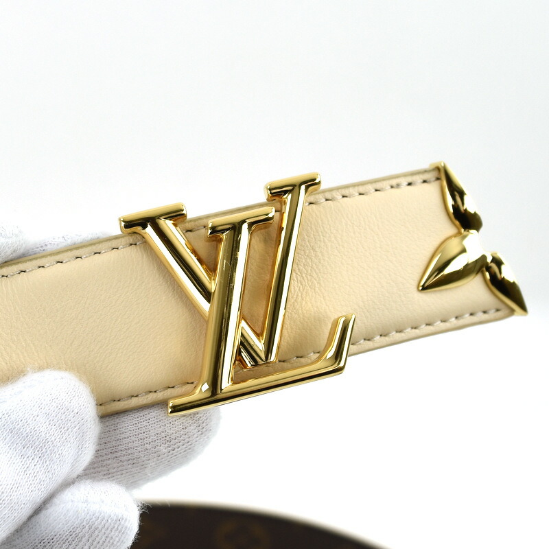 楽天市場】ルイヴィトン ベルト レディース プリティー LV 30MM