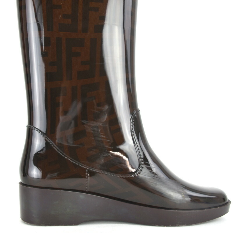楽天市場】フェンディ レインブーツ レディース サイズ36 ズッカ
