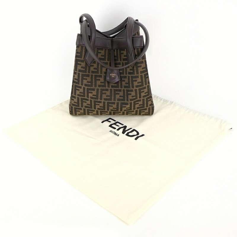 楽天市場】フェンディ バッグ Origami ミディアム 変形バッグ 巾着型