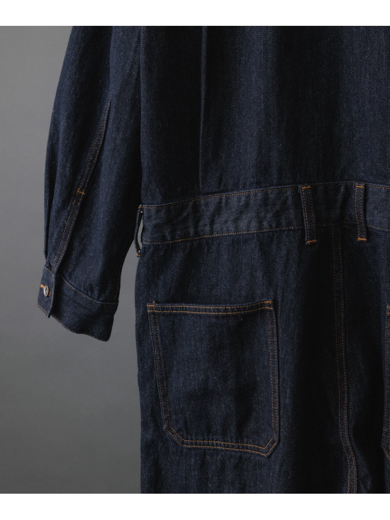 楽天市場】リサイクル コットン デニム オールインワン
