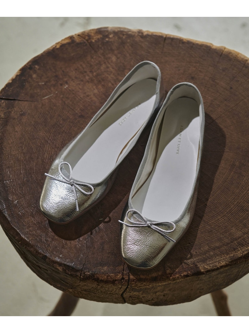 楽天市場】【サステナブル】メタリックバレエ ADAM ET ROPE' FEMME