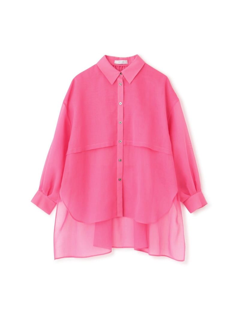 楽天市場】◇ソフトオーガンジーブラウス ADORE アドーア トップス