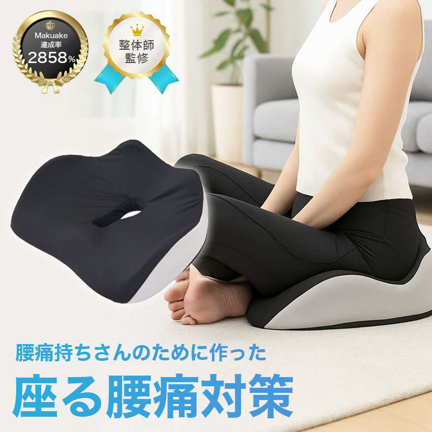楽天市場】姿勢クッション 骨盤サポート 骨盤クッション 姿勢矯正