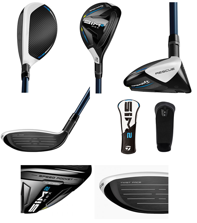 楽天市場】TaylorMade -テーラーメイド- SIM2 MAX レスキュー US仕様