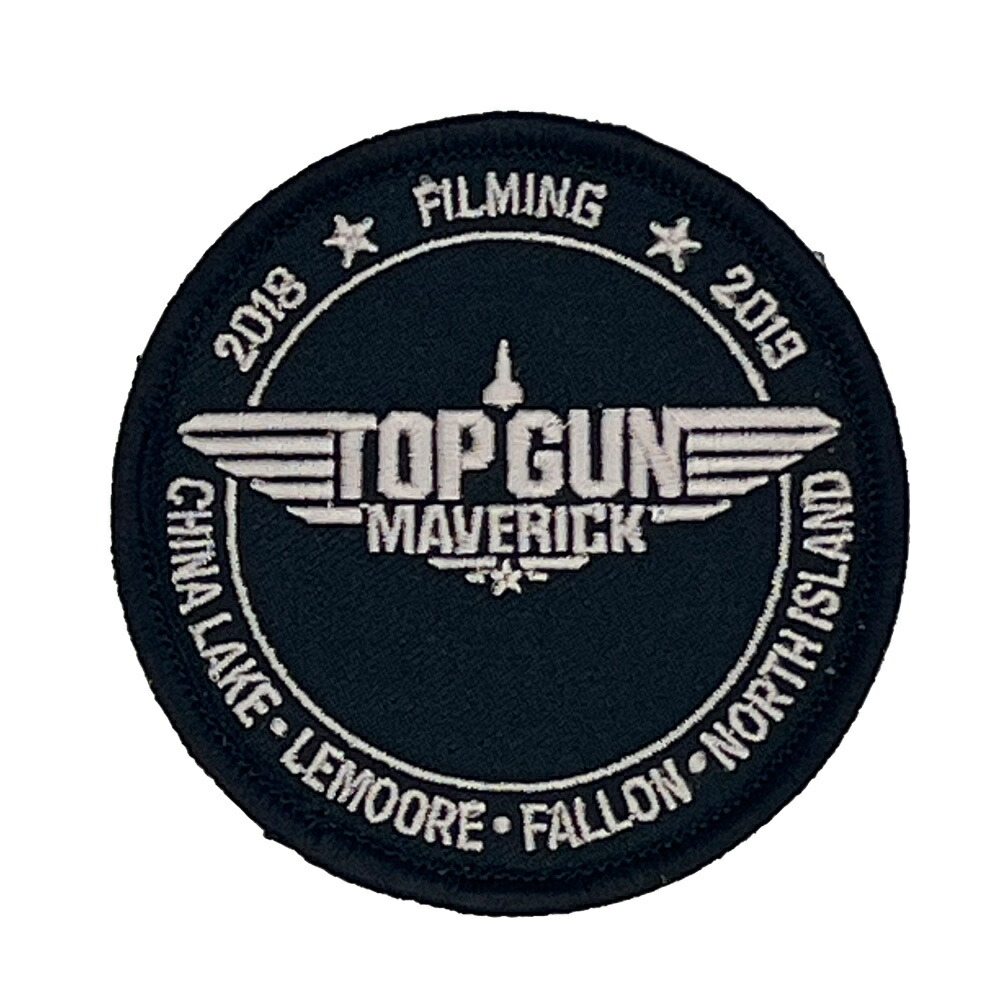 楽天市場】トップガン マーヴェリック ロゴ ワッペン 撮影スタッフ 丸