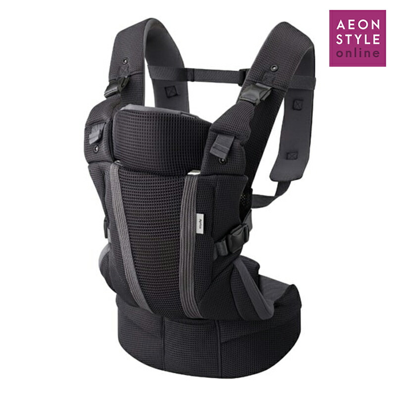 楽天市場】アップリカ ラクリス 抱っこ紐 ダークグレー 新生児 Aprica