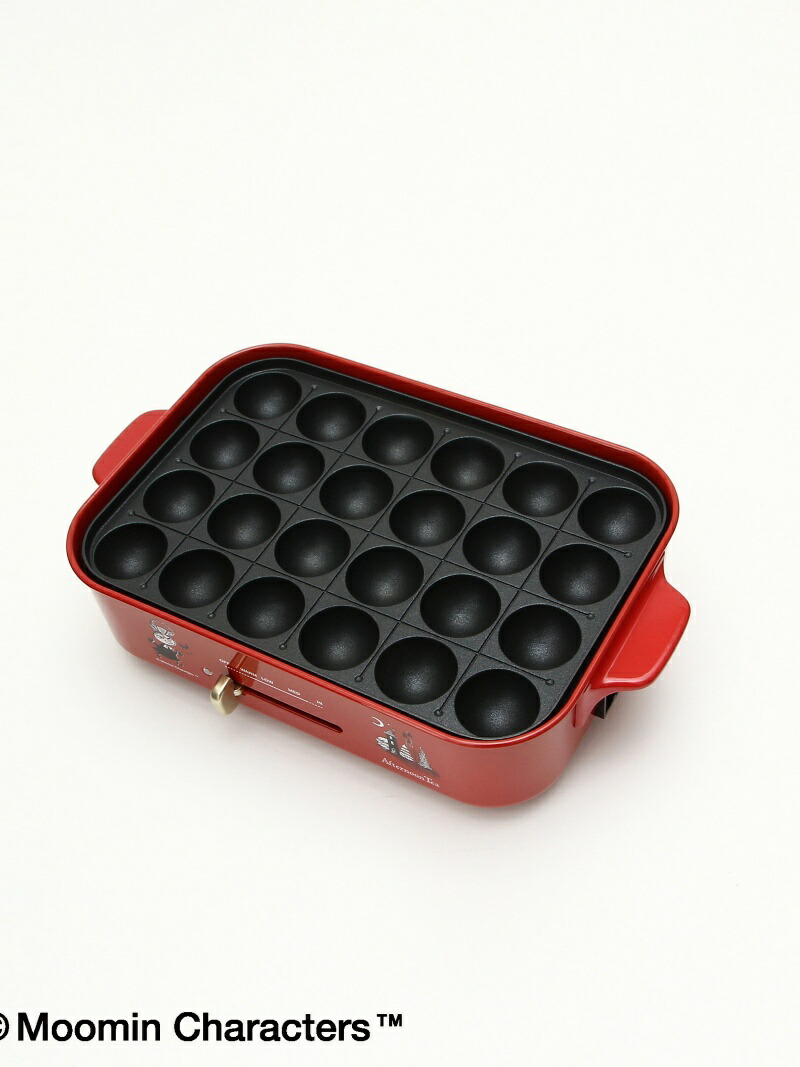 楽天市場】Moomin×AfternoonTea/BRUNO/コンパクトホットプレート