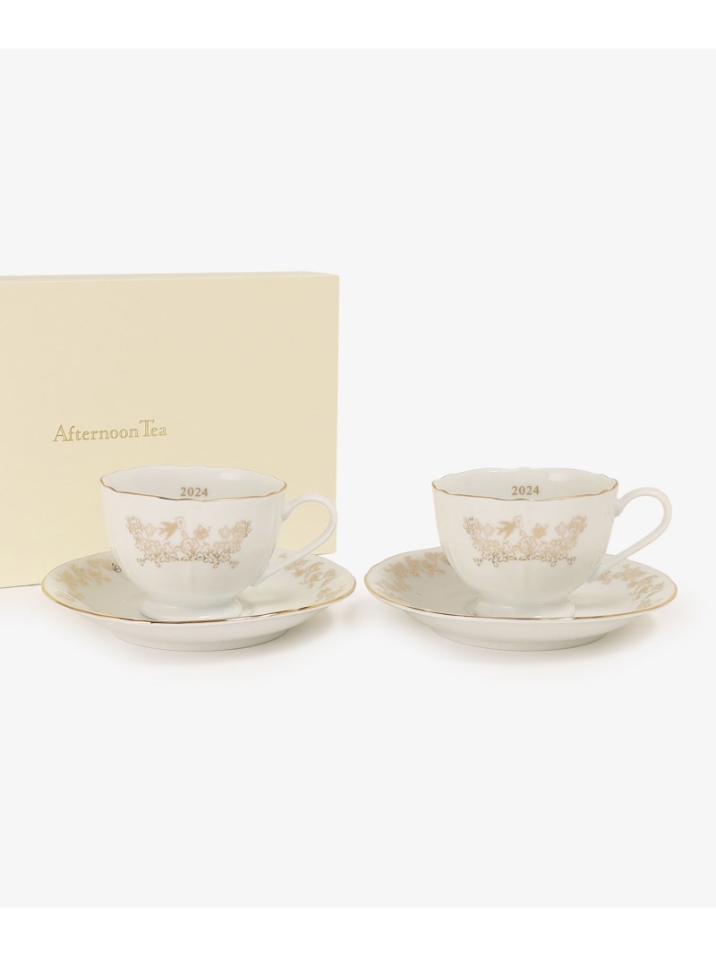 楽天市場】美濃焼イヤーカップ&ソーサーペアセット2024年版 Afternoon