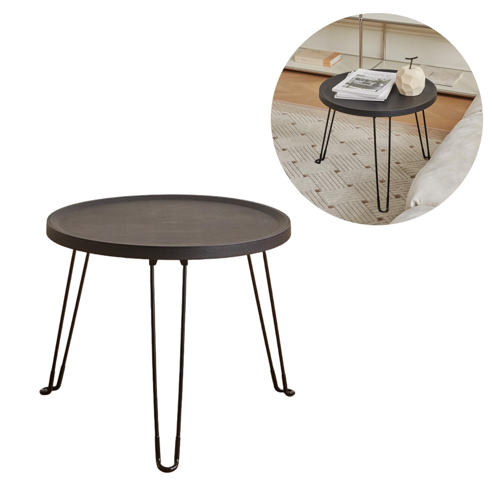 楽天市場】サイドテーブル 折りたたみ 丸テーブル サイドテーブル 直径