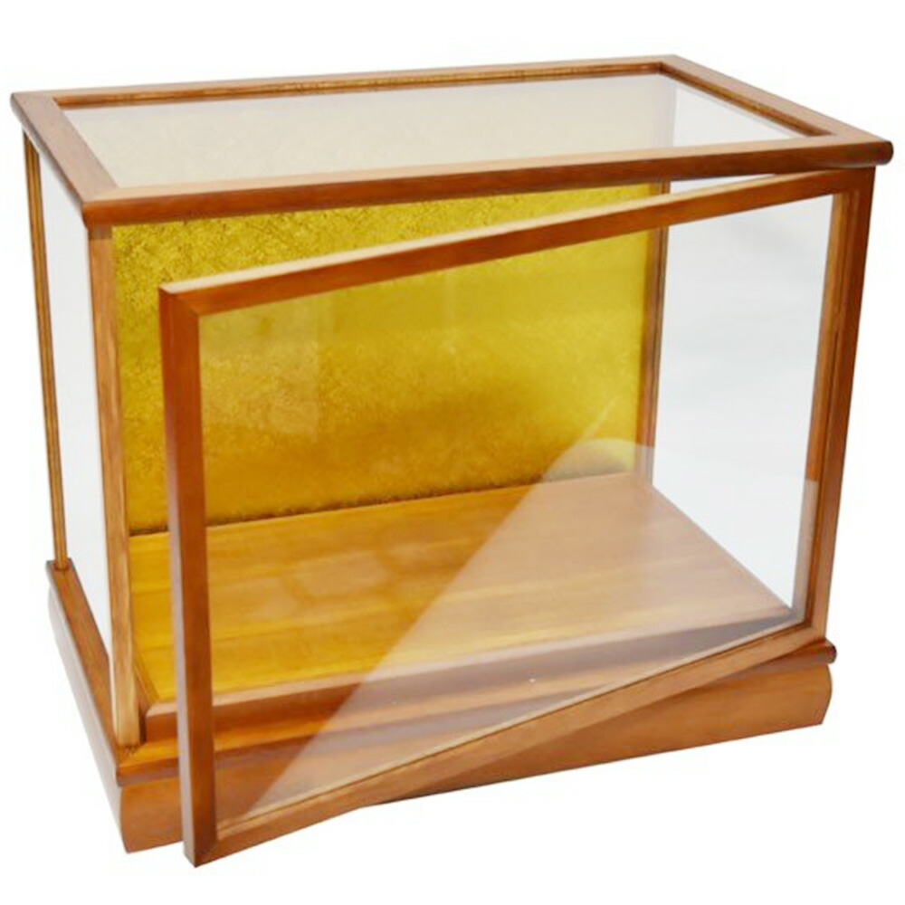 楽天市場】人形ケース ガラス人形ケース 幅 間口37奥行21高27cm(ガラス