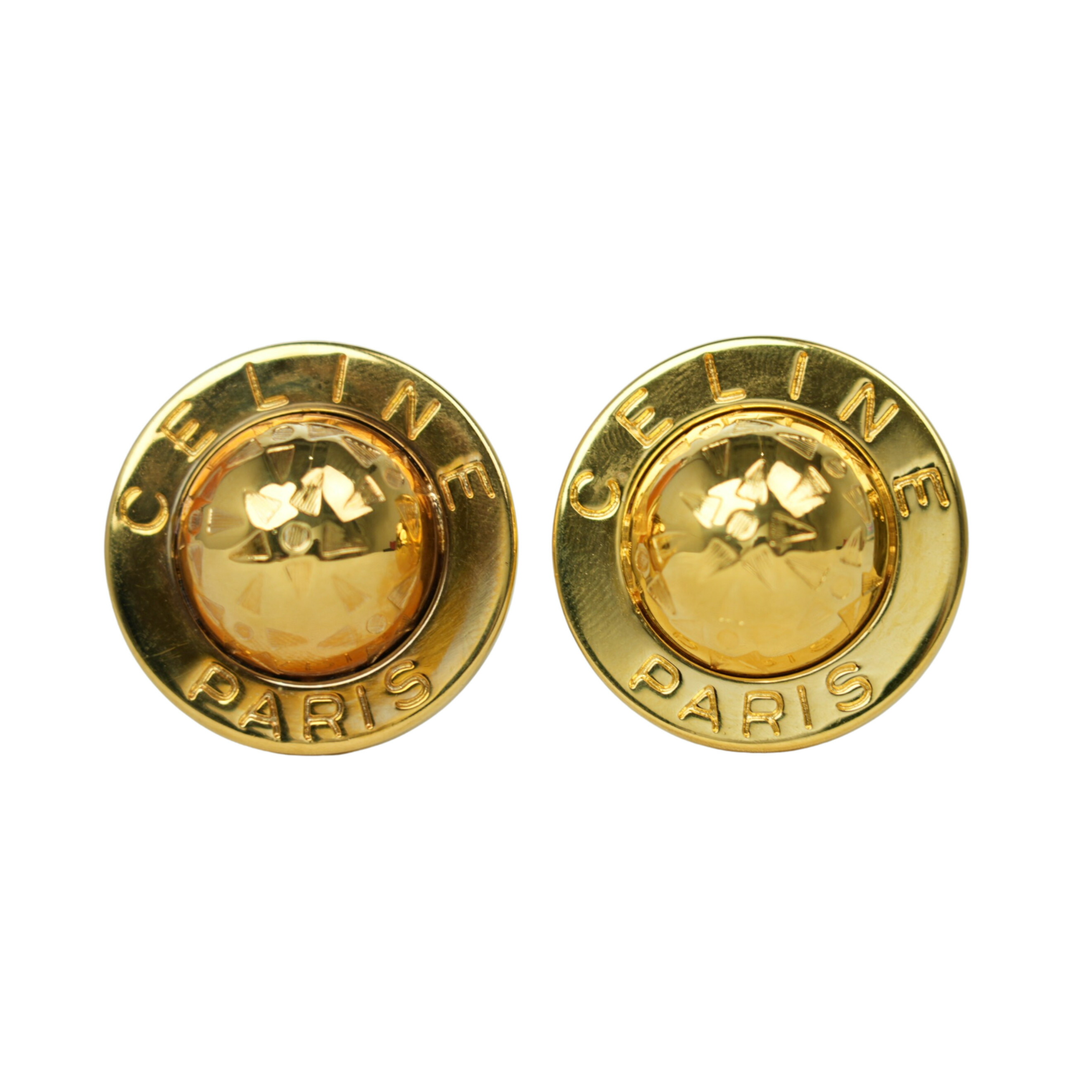 楽天市場】【中古・VINTAGE】CELINE セリーヌ スターボール イヤリング