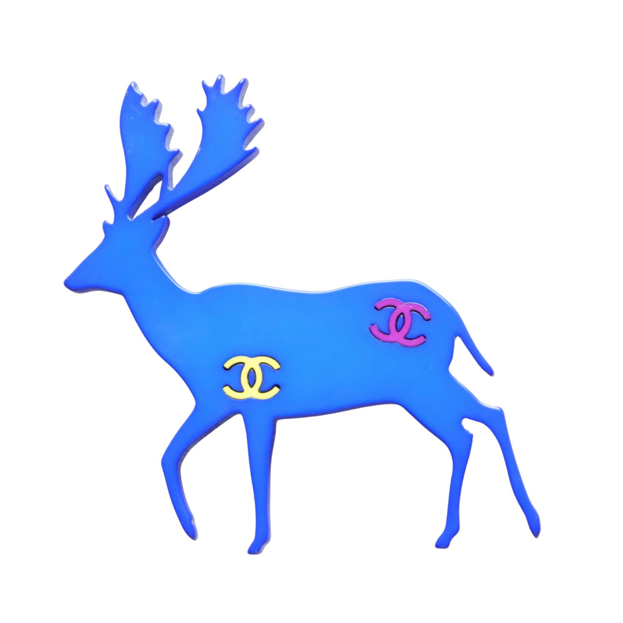 楽天市場】【中古・VINTAGE】シャネル 鹿モチーフ ココマーク ブローチ