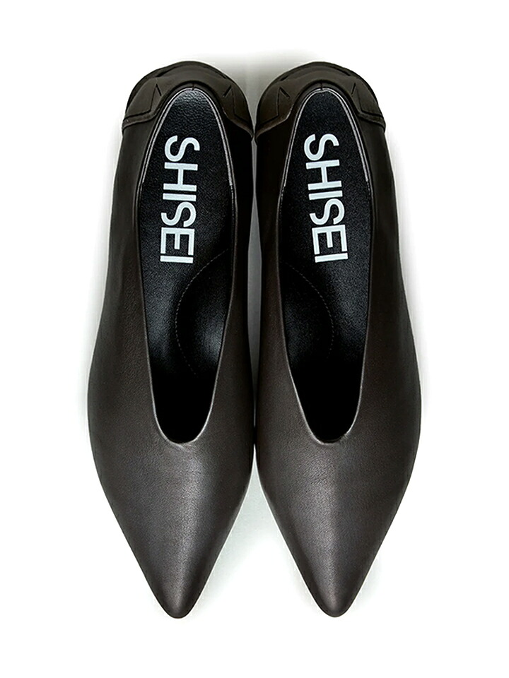 楽天市場】シーセイ SHISEI レディース POINTED SLIT PUMPS ポイン