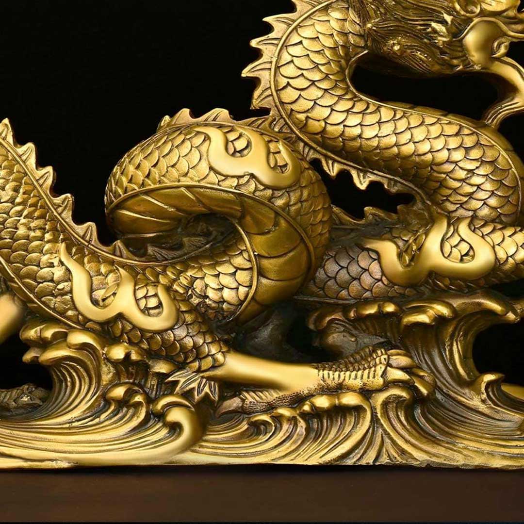 楽天市場】スーパーセール10％OFF 3/11終了 【人気商品】 風水 特大 龍