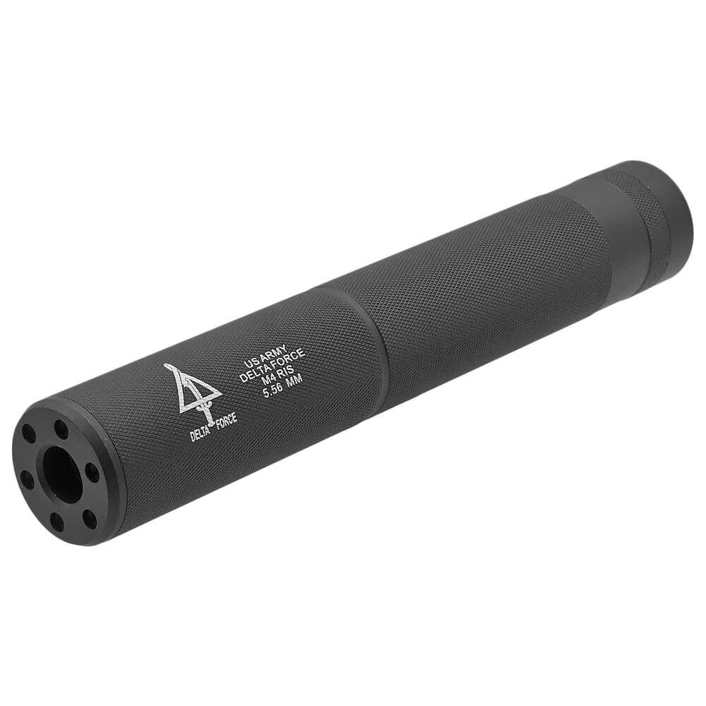 楽天市場】【CYMA 製】 14mm逆ネジ対応 ロング サイレンサー DELTA