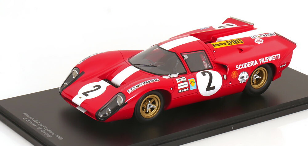 楽天市場】スパーク 1/18 ローラ T70 MK3B GT #2 ル・マン24時間レース