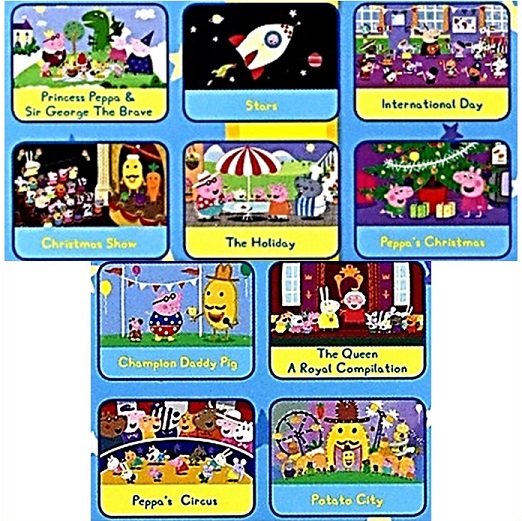 楽天市場】【Peppa Pig】 ペッパピッグ DVD 10枚 ボックスセット DVD