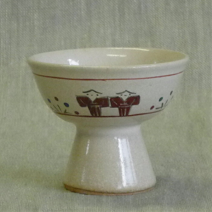 楽天市場】赤膚焼 奈良絵酒器揃 昭山窯 白 奈良絵 徳利 ぐい呑 窯作