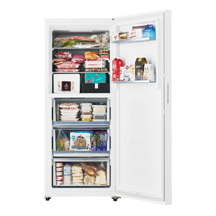 楽天市場】【配送＆設置無料】ハイアール 縦型 前開き式冷凍庫 386L 大