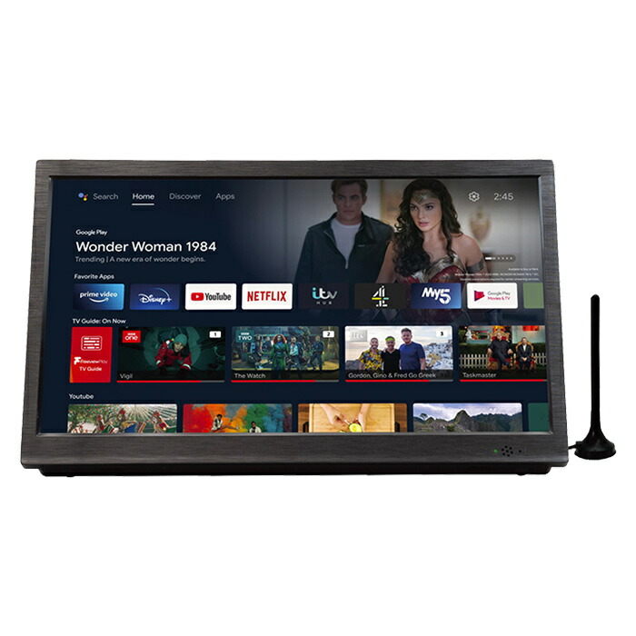 楽天市場】OVER TIME ポータブルテレビ 14インチ ポータブルスマートTV